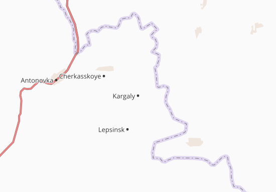 Kargaly Map