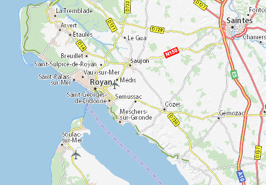 Trignac Map