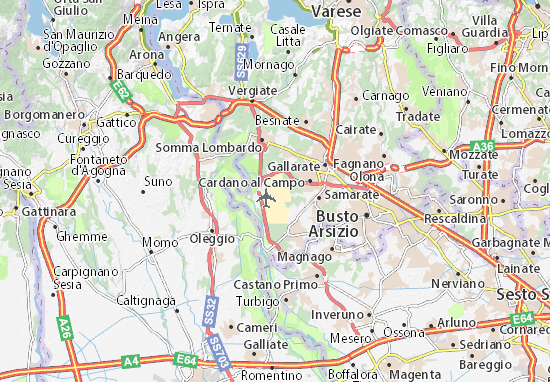 Mappe-Piantine Aeroporto di Milano-Malpensa