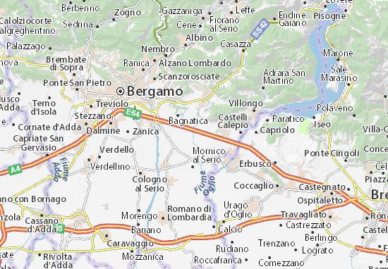 Karte Stadtplan Bolgare