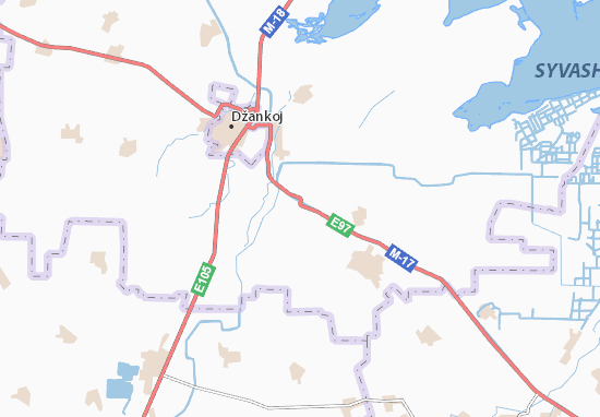 Mapa Kindratove
