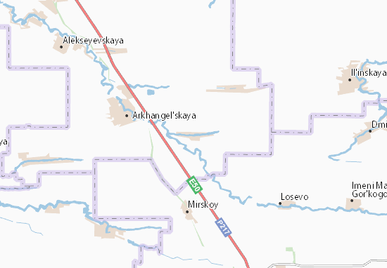 Khoperskaya Map