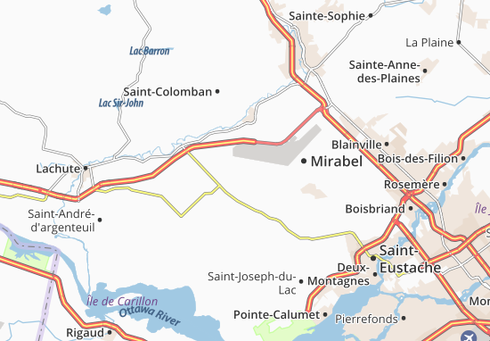 Mirabel Map
