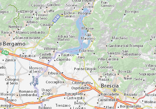 Iseo Map