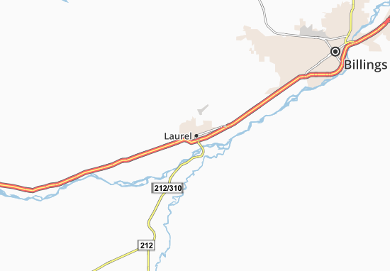 Kaart Plattegrond Laurel