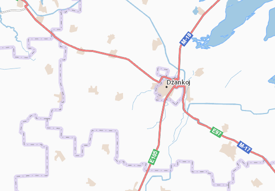 Karte Stadtplan Myrnivka