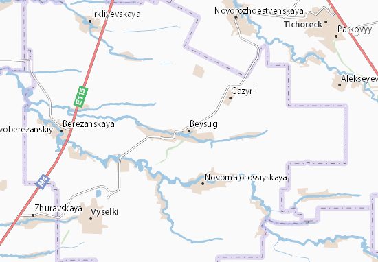 Beysug Map
