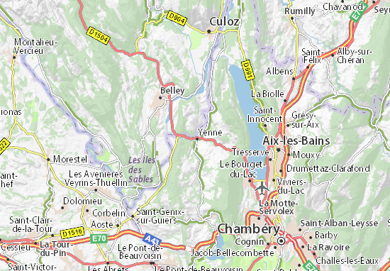 Mapa Saint-Didier