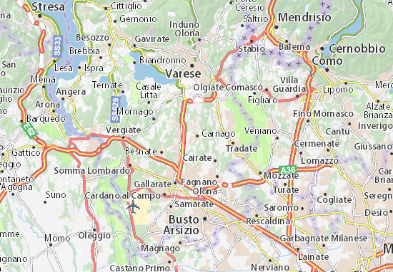 Carnago Map