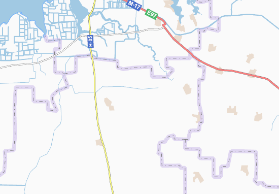 Karte Stadtplan Krestyanivka