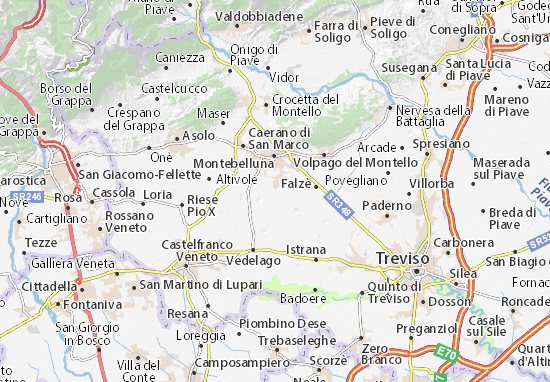 Karte Stadtplan Talponada