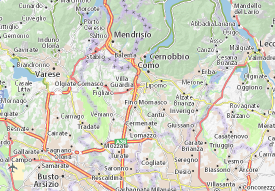 Mapa Portichetto