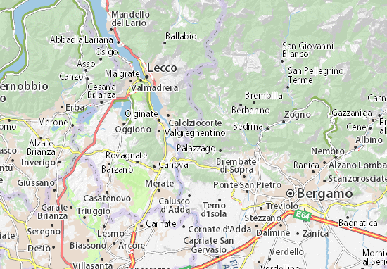Karte Stadtplan Torre de&#x27; Busi