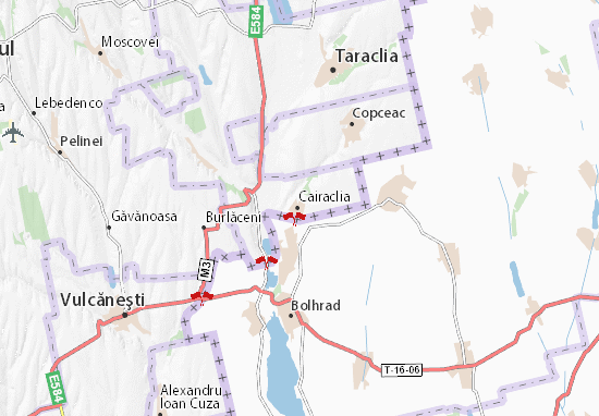 Karte Stadtplan Cairaclia
