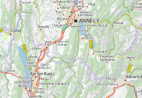 Annecy carte