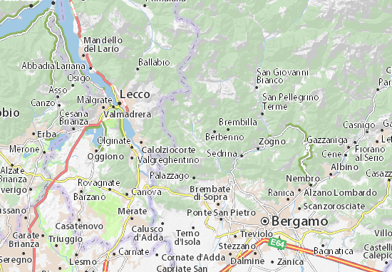 Mapa Selino Basso
