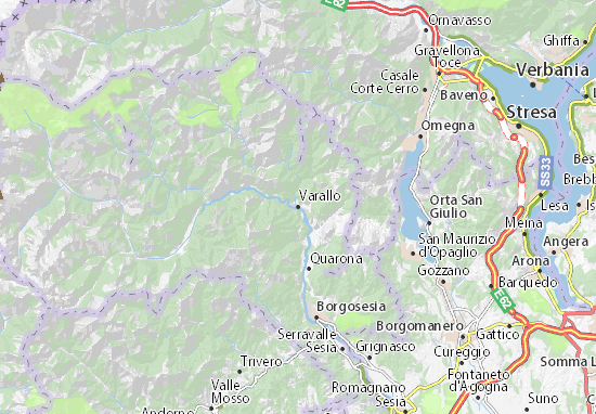 Varallo Map