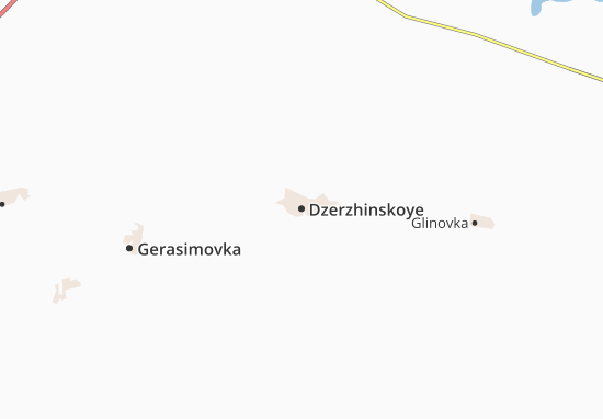 Kaart Plattegrond Dzerzhinskoye