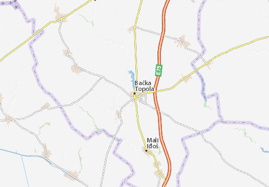 Bačka Topola Map