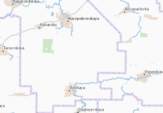 Kaart Plattegrond Novopokrovskiy