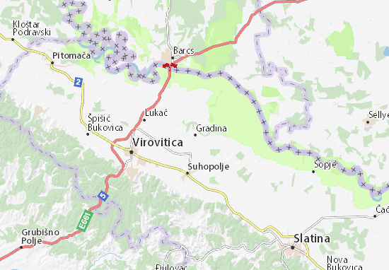 Gradina Map