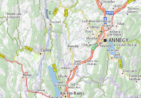 Mappe-Piantine Rumilly
