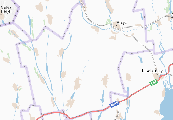 Karte Stadtplan Pryamobalka