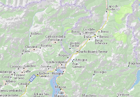 Mappe-Piantine Angolo Terme