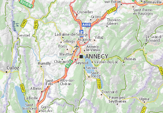 Annecy carte