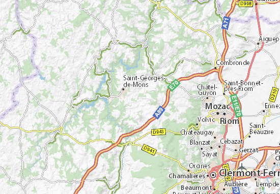 Carte-Plan La Roche-Bouton