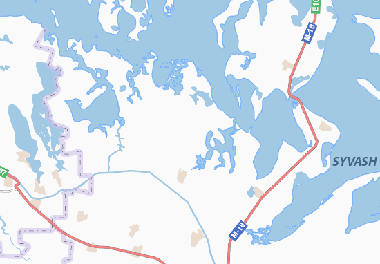 Mapa Yasnopolyans&#x27;ke