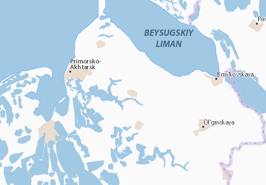 Mapa Akhtarskiy