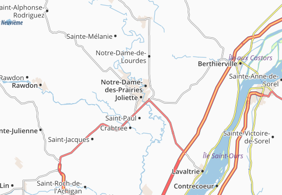 Joliette Map