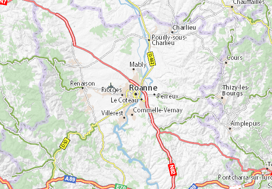 Roanne Map