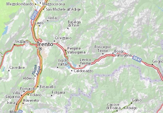 Mappe-Piantine Vetriolo Terme