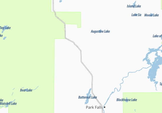 Mapa Peeksville