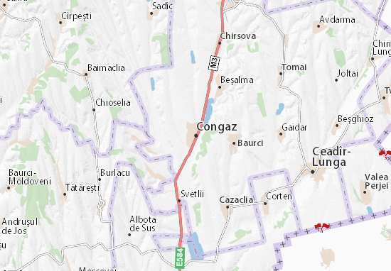 Congaz Map