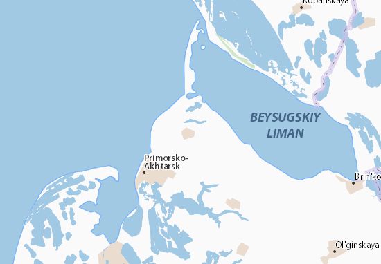 Kaart Plattegrond Borodinskaya