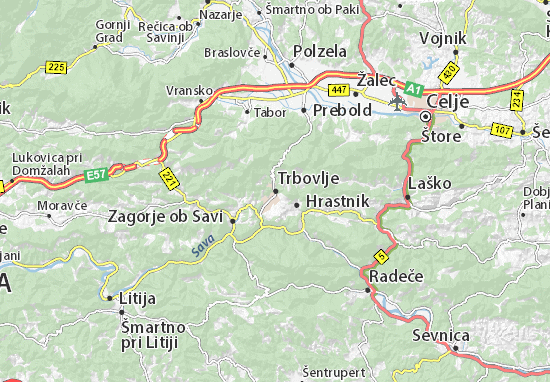 Karte Stadtplan Trbovlje
