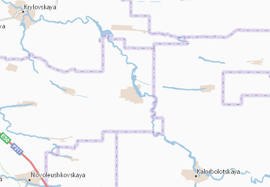 Kaart Plattegrond Nezamayevskaya