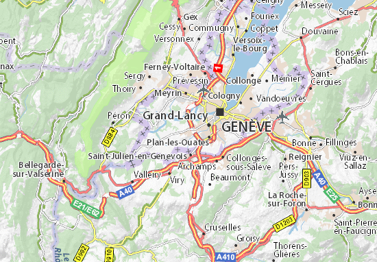 Bernex Map