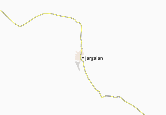 Karte Stadtplan Jargalan