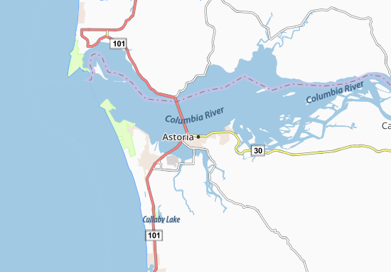 Astoria Map