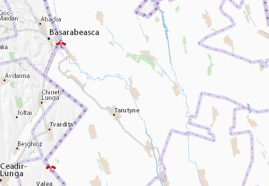Karte Stadtplan Berezyne