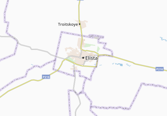 Elista Map