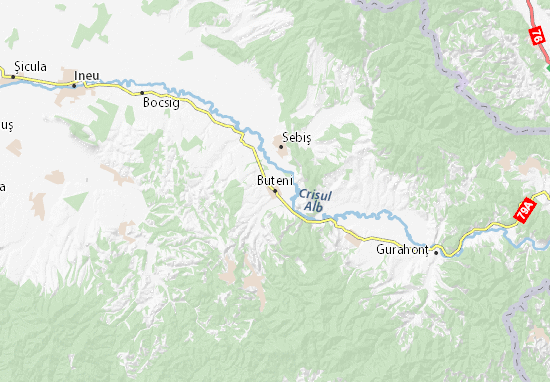 Karte Stadtplan Buteni