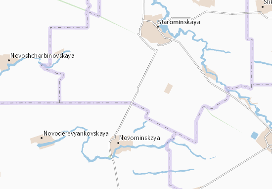 Kaart Plattegrond Pridorozhnyy