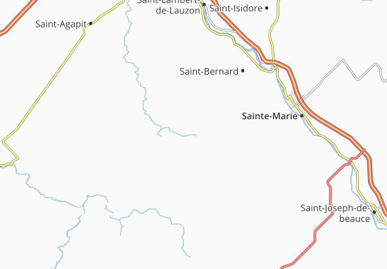 Mapa Saint-Patrice-de-Beaurivage