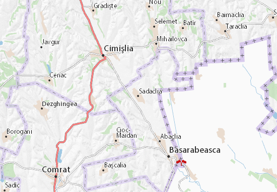 Sadaclia Map