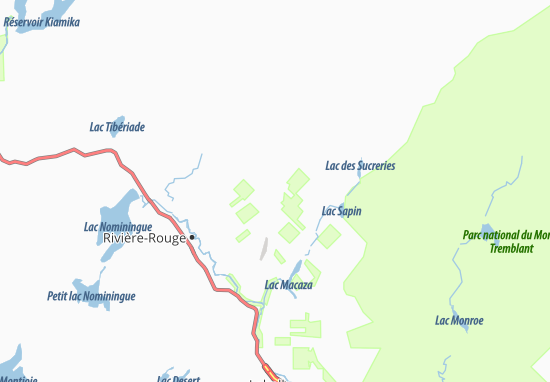 Saint-Faustin-Lac-Carre Map